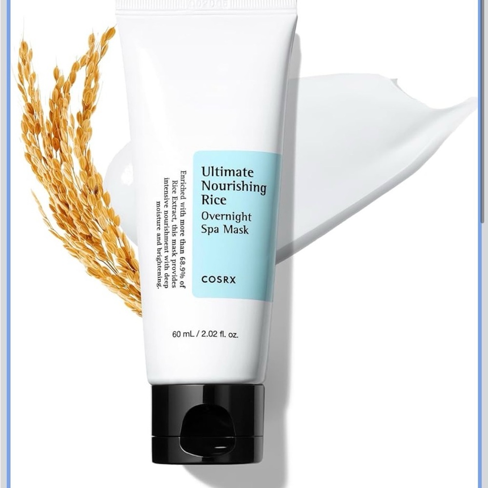 NEW COSRX Ultimate Nourishing Rice Overnight Spa Mask